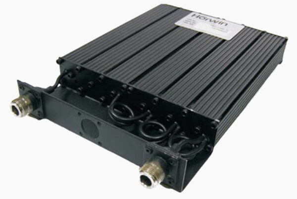 HORWIN PRF-UM6-SL — малогабаритний смугно-реєкторний фільтр, 400-470 MГц, 50 Вт, 6 спіральних резонатора