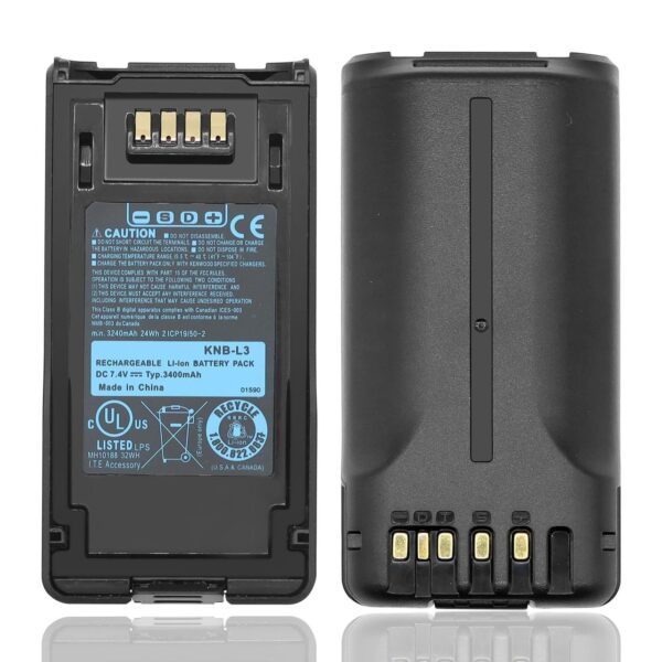 Акумуляторна батарея KNB-L3 Li-ion 7.4 V 3400 mAh Kenwood