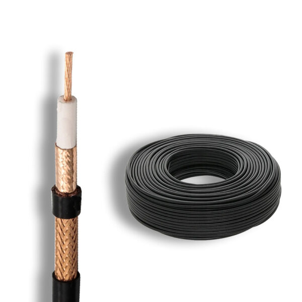 SLR-240 Cупергнучкий коаксіальний багатожильний кабель з низькими втратами (ціна за бухту 200м), Тайвань