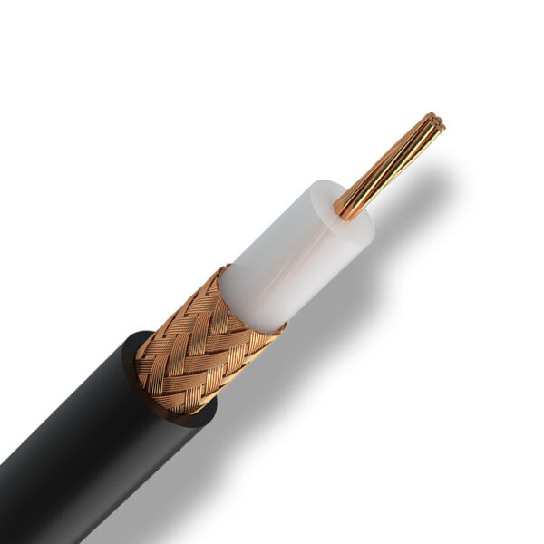 RG-213/U Cупергнучкий коаксіальний багатожильний кабель (ціна за метр), Тайвань