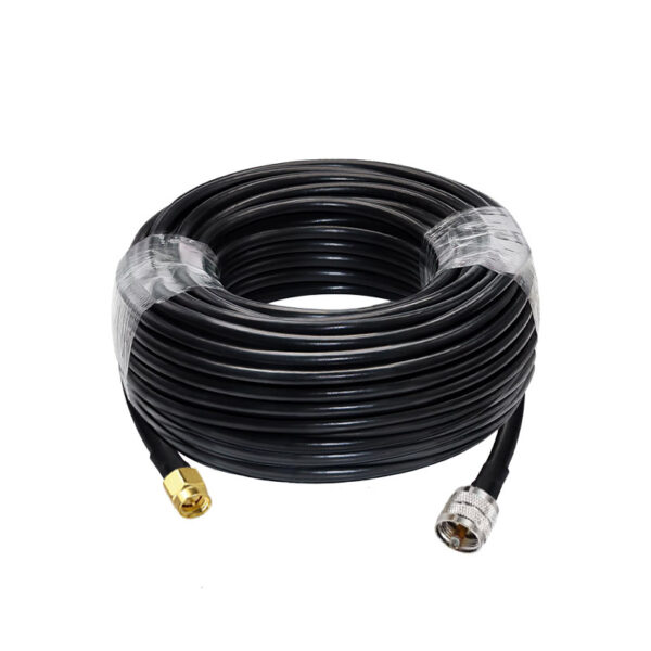 Кабель RG-58U довжина 20 метрів з роз'ємами PL-TNC