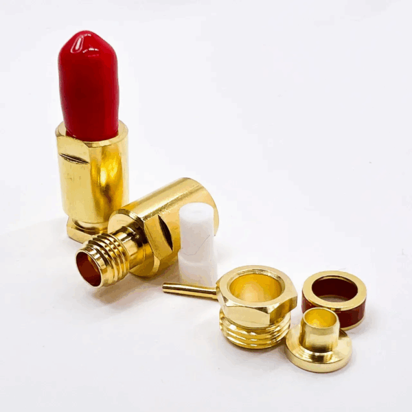 Високочастотний штировий роз'єм SMA female 7 clamp (затиск/збірка - під накрутку)