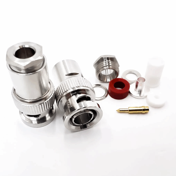 Високочастотний штировий роз'єм BNC male 7 clamp (під обтискання)