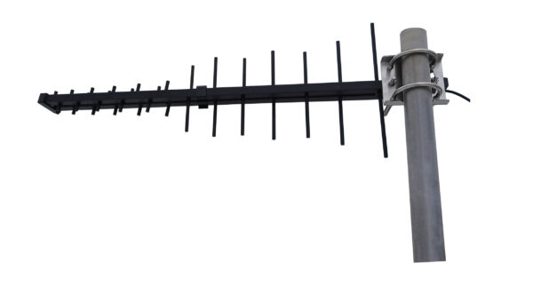 Направлена ​​Yagi 7-ти елементна зовнішня зварна антена D-7-698-4000M-A для зовнішньої установки, 3G/4G/LTE 5G, 698-4000МГц 7dBi, N female